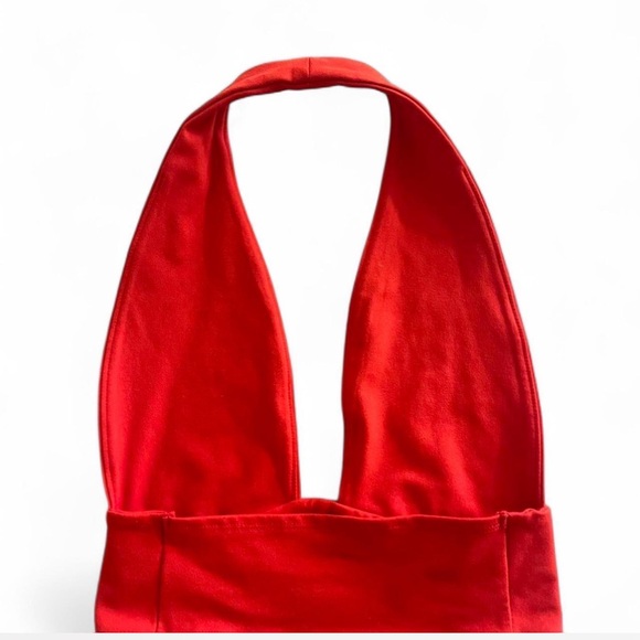 Red Halter Top - Picture 2 of 2